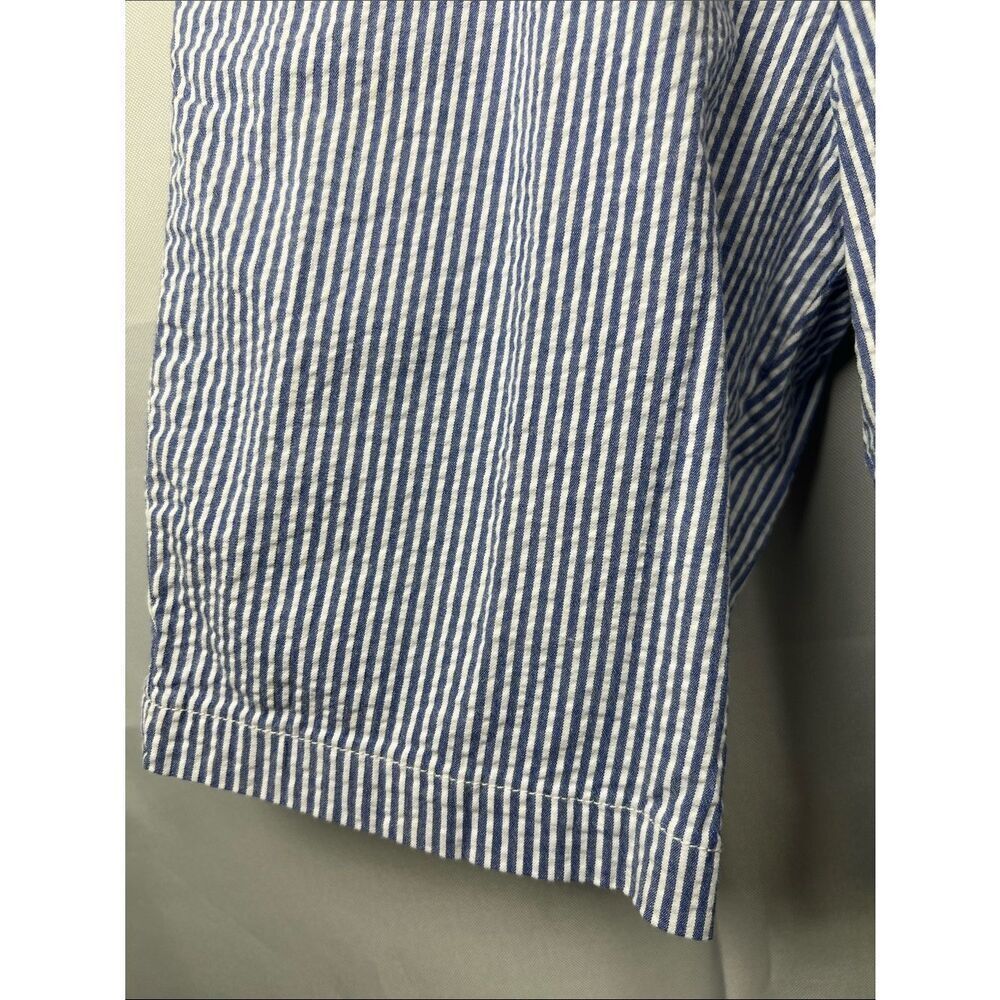Polo Ralph Lauren blue And white stripe searsucker shorts size 10 - Picture 5 of 12